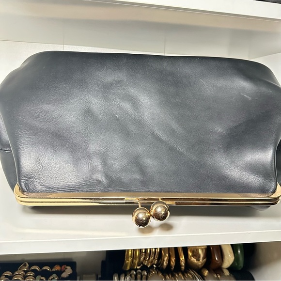 Jesalin “Sette” Oversized Leather Clutch - Picture 8 of 12